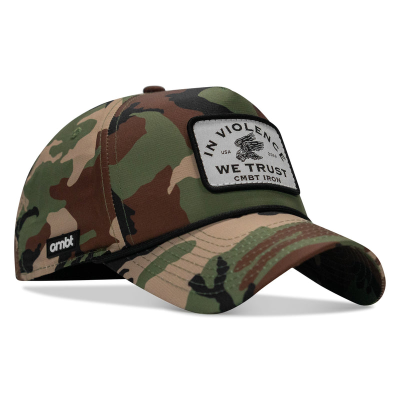 Load image into Gallery viewer, In Violence We Trust Patch Weekender Snapback
