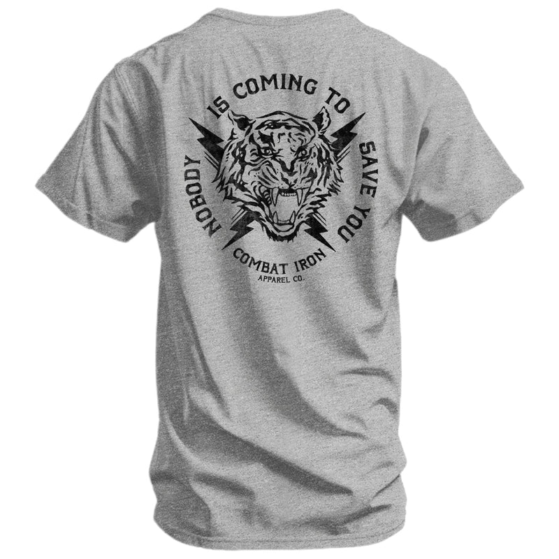 Load image into Gallery viewer, Nobody Is Coming To Save You Men's T-Shirt
