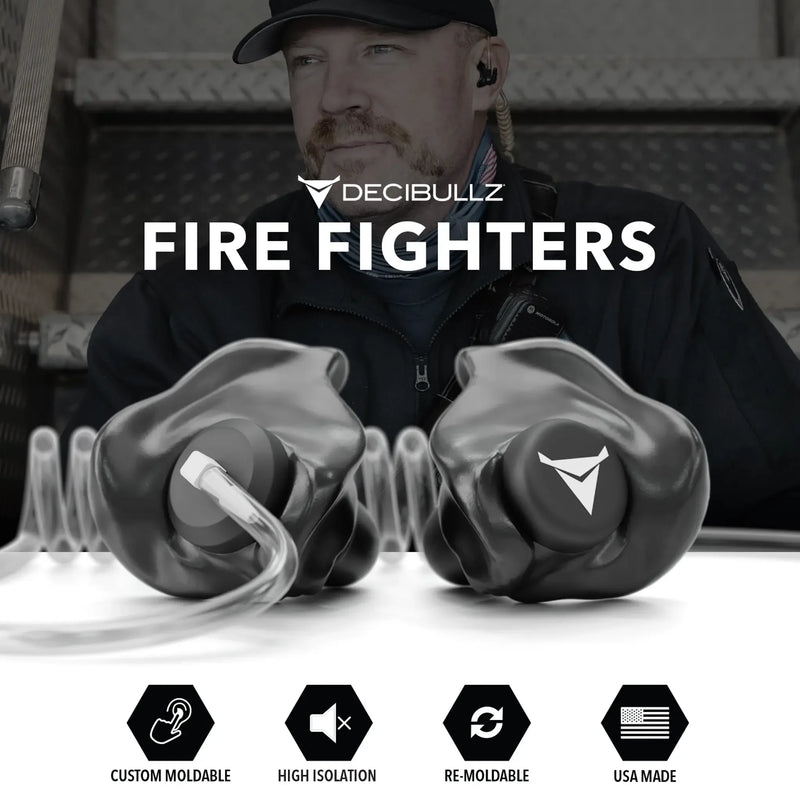 Load image into Gallery viewer, Custom Moldable Isolation Earpiece for Clear Tube, Radio, Surveillance, and Communication Headsets
