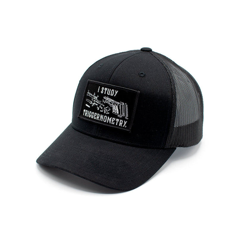 Load image into Gallery viewer, I Study Triggernometry Woven Patch Hat
