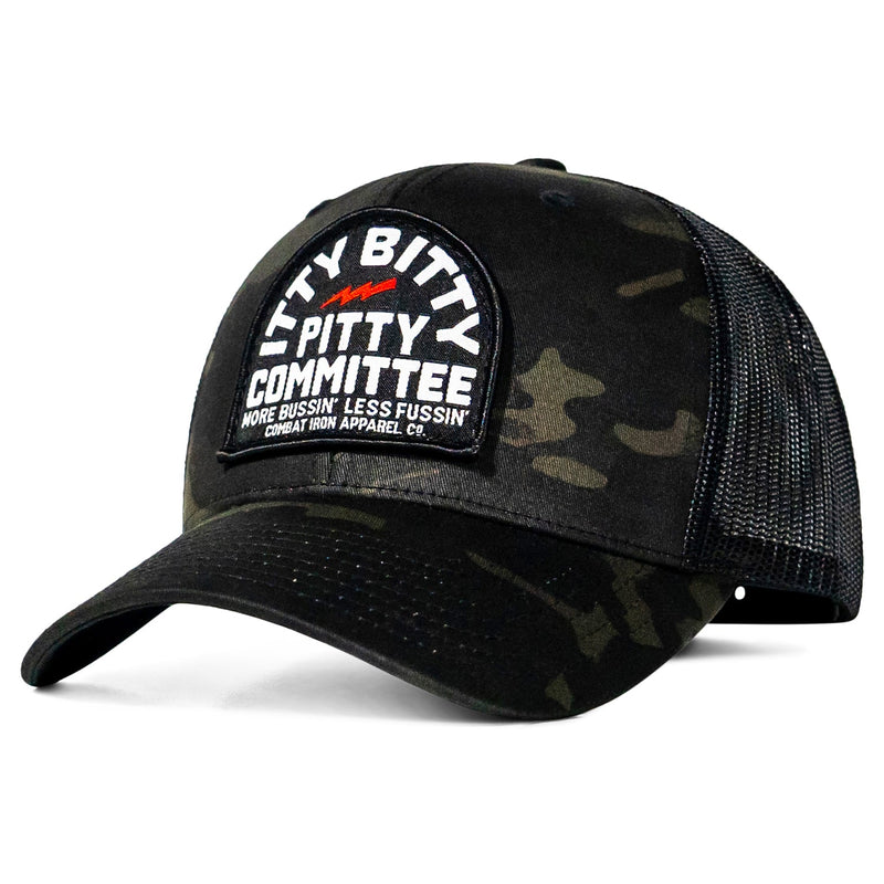 Load image into Gallery viewer, Itty Bitty Pitty Committee Patch SnapBack
