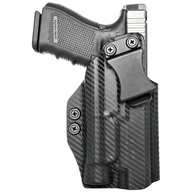 Load image into Gallery viewer, IWB Holster fits: Glock 17 19 19X 26 31 32 33 34 45 47 49 TLR-1
