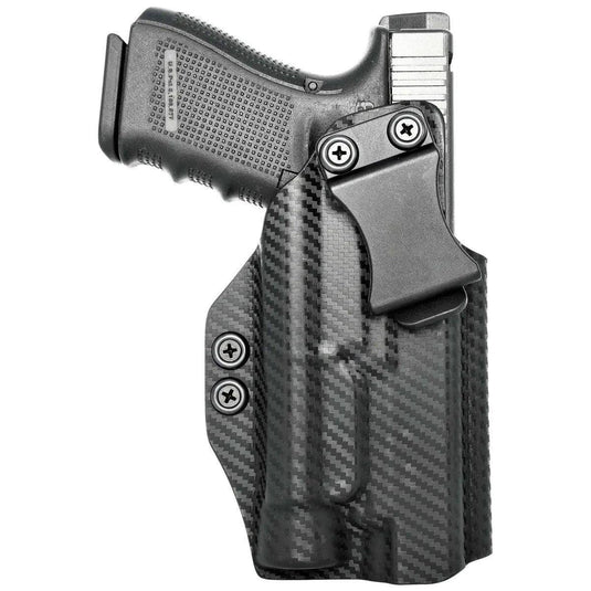 IWB Holster fits: Glock 17 19 19X 26 31 32 33 34 45 47 49 TLR-1