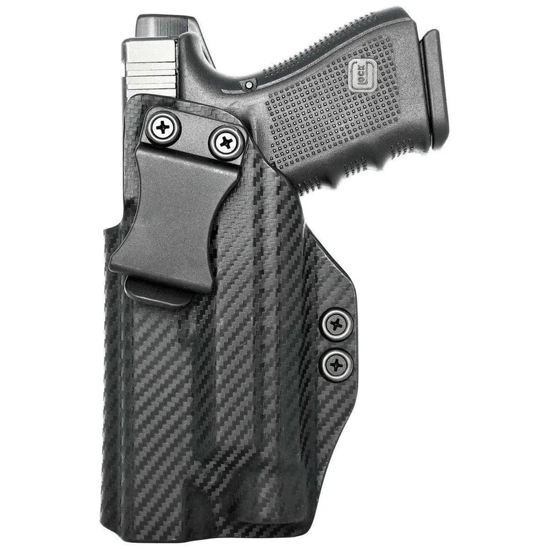 Load image into Gallery viewer, IWB Holster fits: Glock 17 19 19X 26 31 32 33 34 45 47 49 TLR-1
