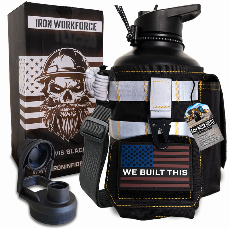 Load image into Gallery viewer, 64oz Iron Workforce Bottles
