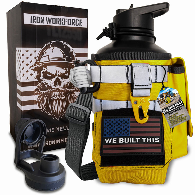 Load image into Gallery viewer, 64oz Iron Workforce Bottles

