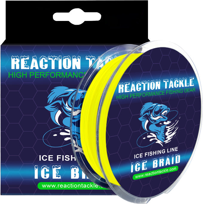 Load image into Gallery viewer, Reaction Tackle Ice Fishing Braided line - 8 Strand
