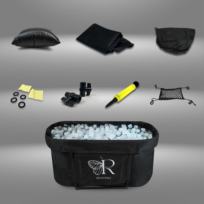 Load image into Gallery viewer, Portable Oval Ice Bath Tub X with Extra Length - Water Chiller Compatible Cold Plunge
