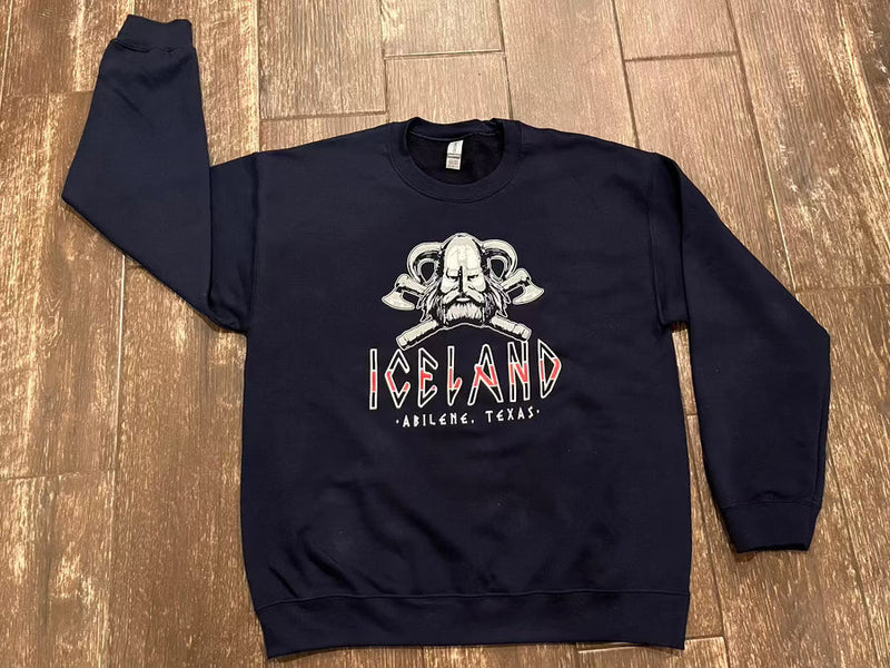 Load image into Gallery viewer, Iceland Crew-Neck Sweat Shirt
