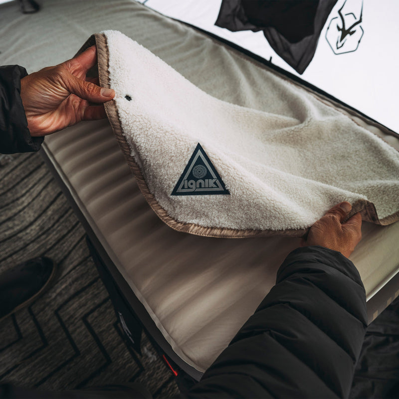 Load image into Gallery viewer, Flipside Heated Bed Cover Fleece
