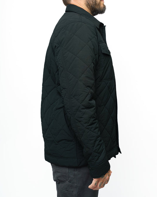 Ignite Quilted Jacket - Vintage Black