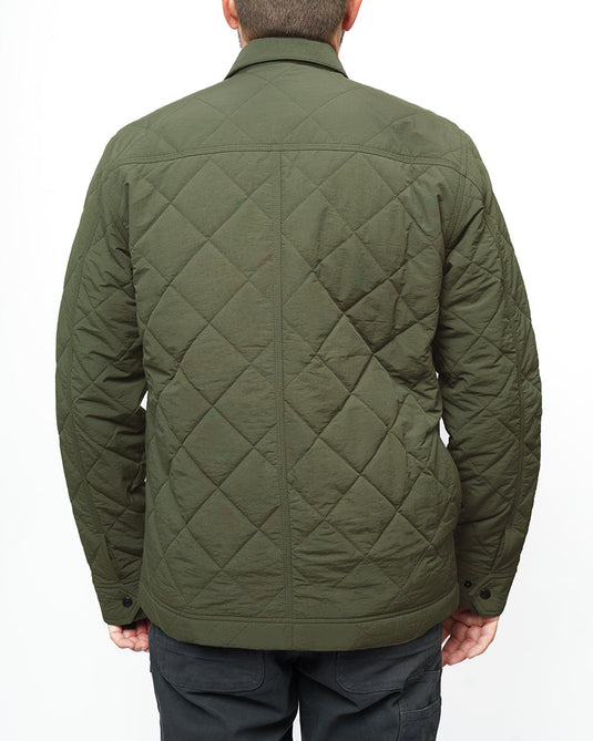 Ignite Quilted Jacket - Dark Olive