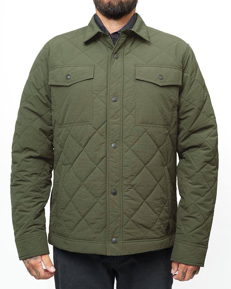 Load image into Gallery viewer, Ignite Quilted Jacket - Dark Olive
