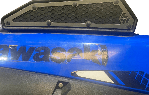 L&W FAB Side Intake Vent Covers for Kawasaki KRX 1000