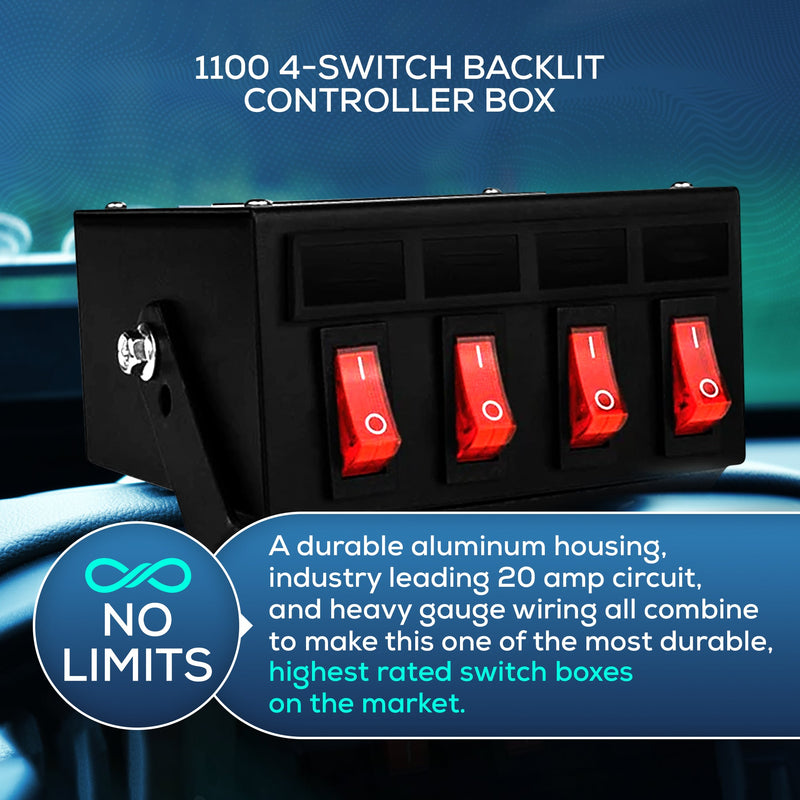 Load image into Gallery viewer, UBL 1100 4-Switch Box
