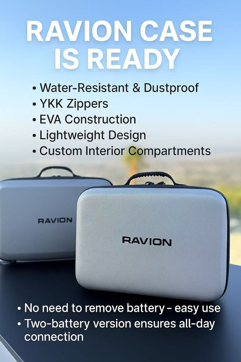 Load image into Gallery viewer, Ravion® Battery Travel Case for Starlink Mini
