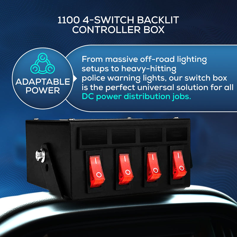 Load image into Gallery viewer, UBL 1100 4-Switch Box
