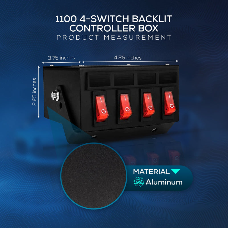 Load image into Gallery viewer, UBL 1100 4-Switch Box
