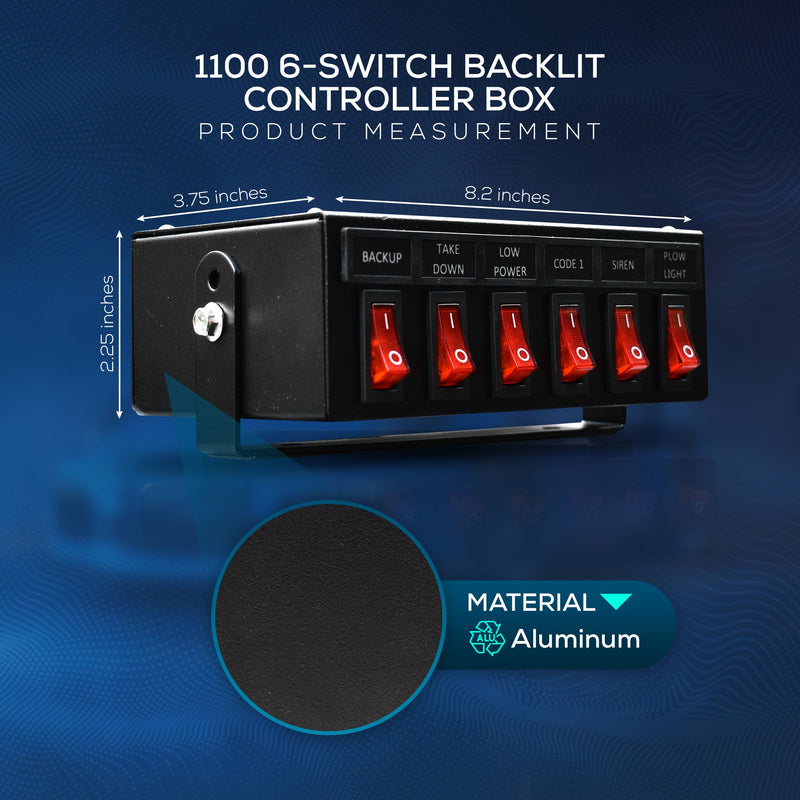 Load image into Gallery viewer, UBL 1100 6-Switch Box
