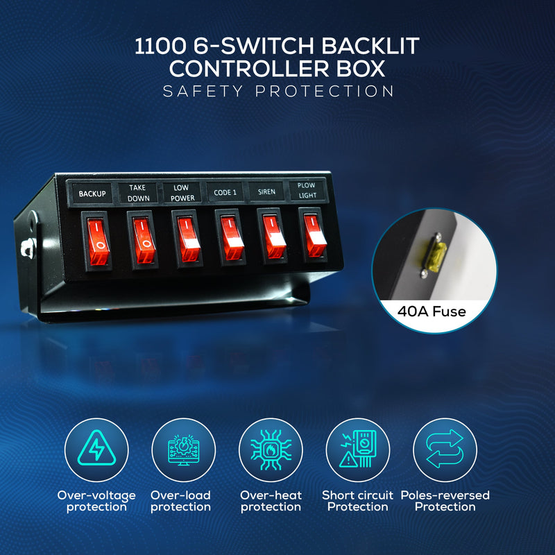 Load image into Gallery viewer, UBL 1100 6-Switch Box
