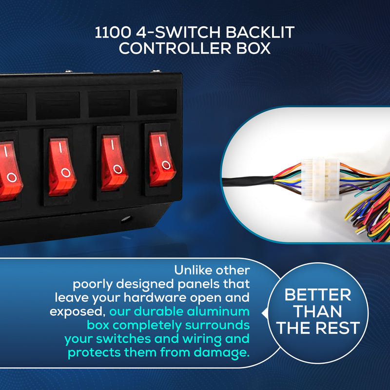 Load image into Gallery viewer, UBL 1100 4-Switch Box
