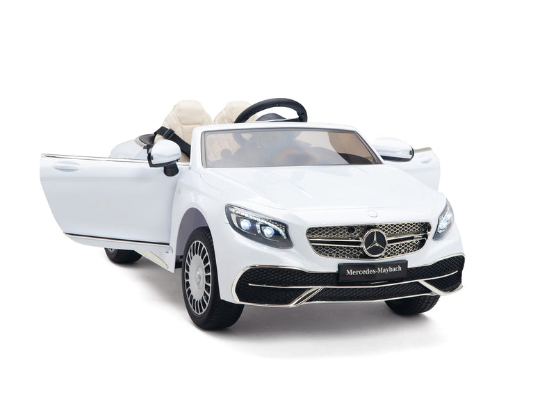 Load image into Gallery viewer, Pink Princess Mercedes Ride On Car For Girls W/Magic Cars® Wireless Parental Control
