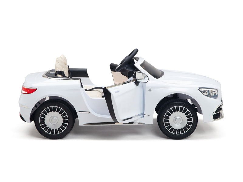 Load image into Gallery viewer, Pink Princess Mercedes Ride On Car For Girls W/Magic Cars® Wireless Parental Control
