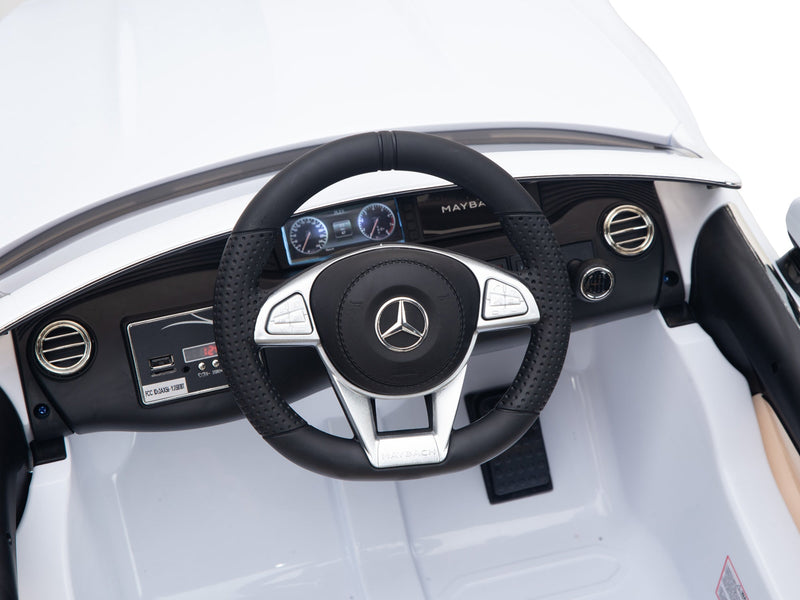 Load image into Gallery viewer, Pink Princess Mercedes Ride On Car For Girls W/Magic Cars® Wireless Parental Control
