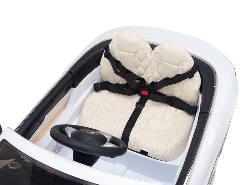 Load image into Gallery viewer, Pink Princess Mercedes Ride On Car For Girls W/Magic Cars® Wireless Parental Control
