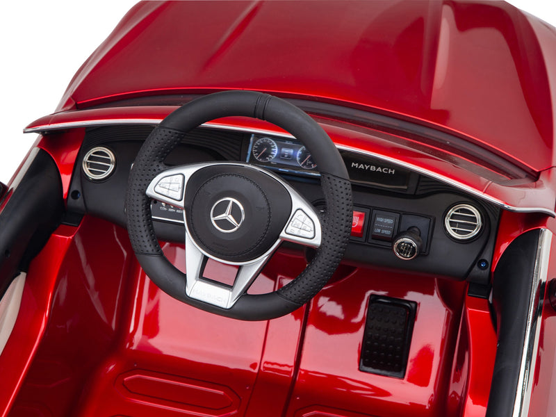 Load image into Gallery viewer, Pink Princess Mercedes Ride On Car For Girls W/Magic Cars® Wireless Parental Control
