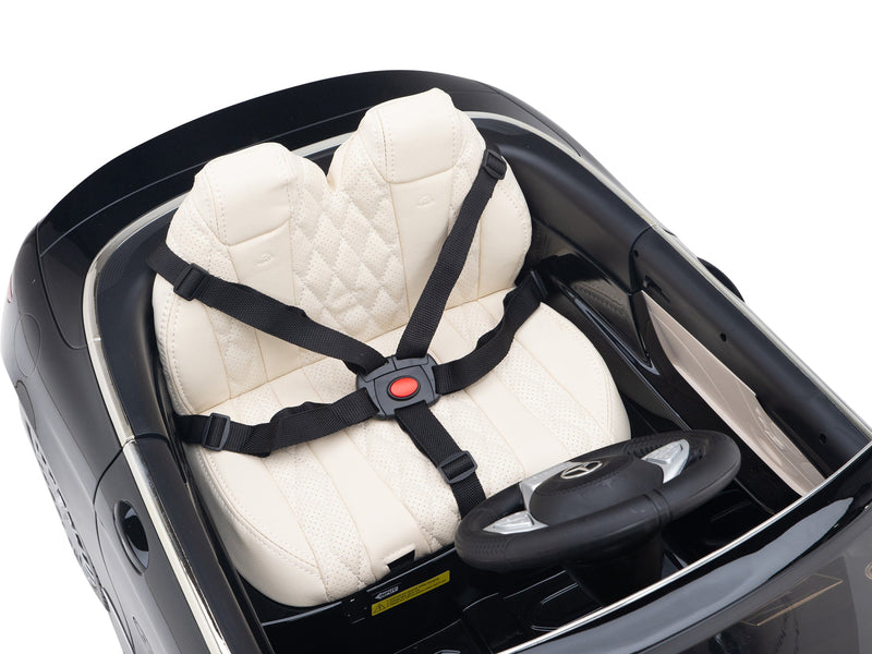 Load image into Gallery viewer, Pink Princess Mercedes Ride On Car For Girls W/Magic Cars® Wireless Parental Control
