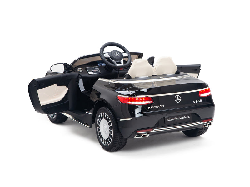 Load image into Gallery viewer, Pink Princess Mercedes Ride On Car For Girls W/Magic Cars® Wireless Parental Control
