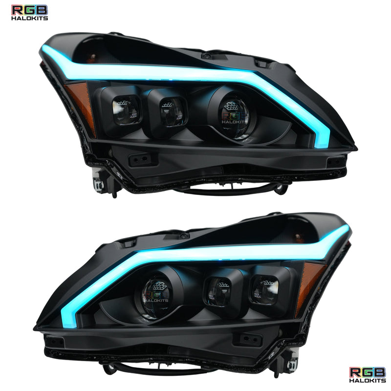Load image into Gallery viewer, (2010-2013) Infiniti G37 Multicolor Flow DRL Boards (for Spyder Headlights only)
