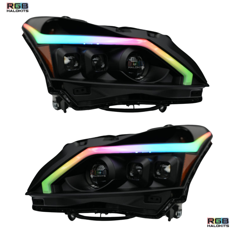 Load image into Gallery viewer, (2010-2013) Infiniti G37 Multicolor Flow DRL Boards (for Spyder Headlights only)
