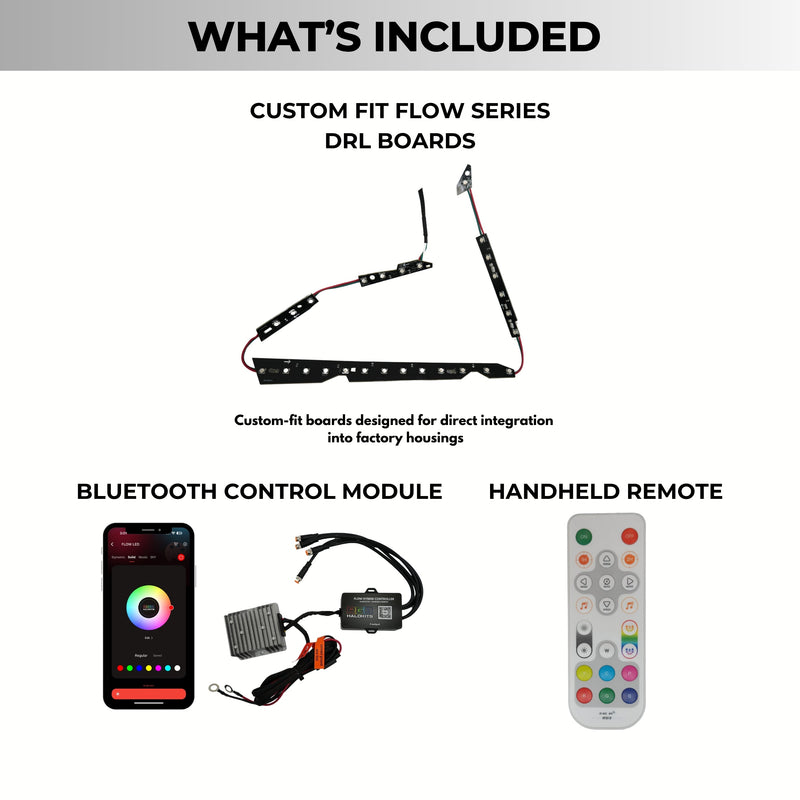 Load image into Gallery viewer, (2010-2013) Infiniti G37 Multicolor Flow DRL Boards (for Spyder Headlights only)
