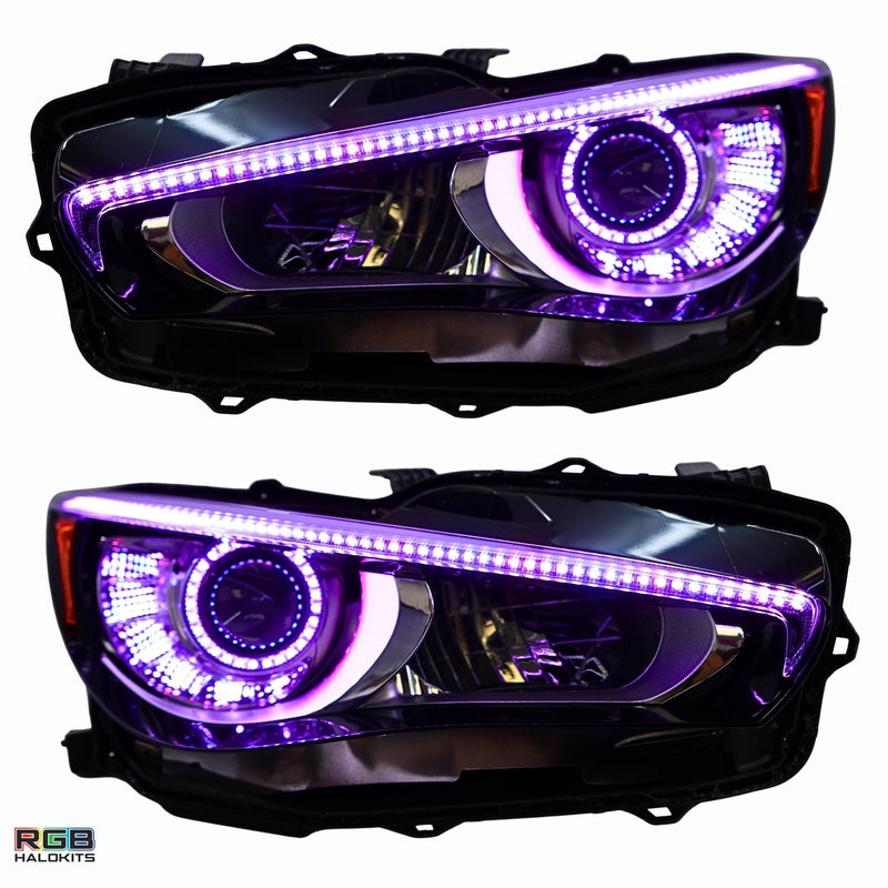 Load image into Gallery viewer, Infiniti Q50 Multicolor Flow DRL Boards (2014-2024)
