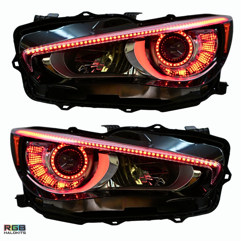 Load image into Gallery viewer, Infiniti Q50 Multicolor Flow DRL Boards (2014-2024)
