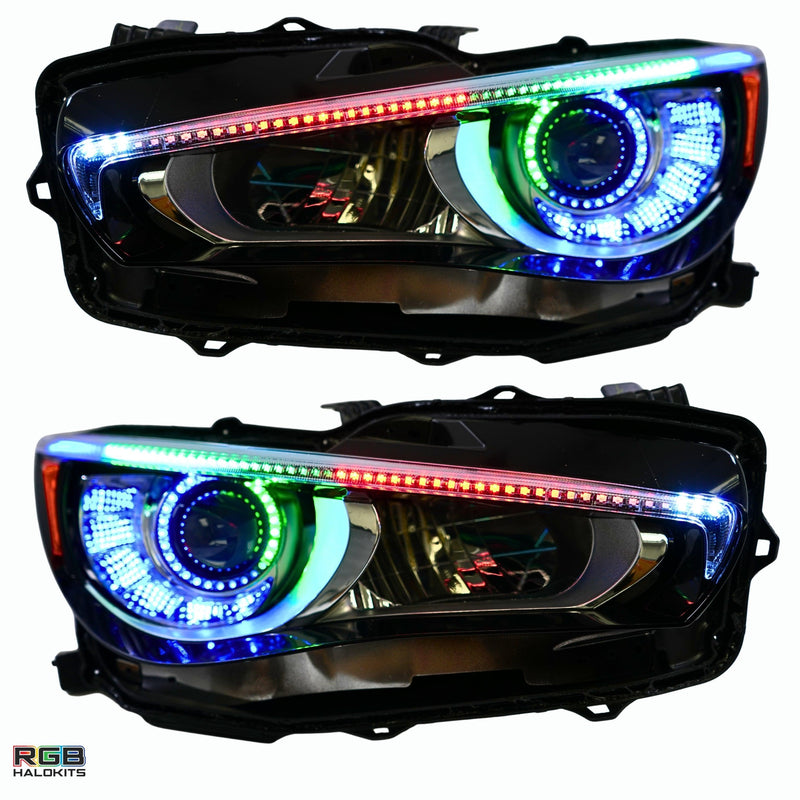 Load image into Gallery viewer, Infiniti Q50 Multicolor Flow DRL Boards (2014-2024)
