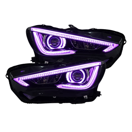 Infiniti Q60 Multicolor Flow DRL Boards (2016-2022)