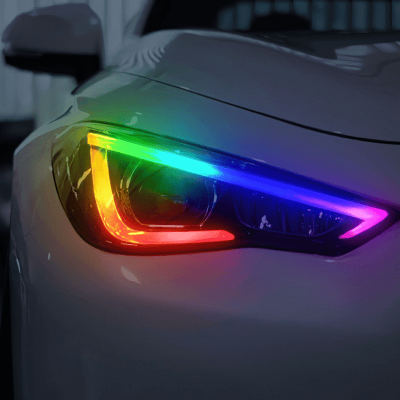 Load image into Gallery viewer, Infiniti Q60 Multicolor Flow DRL Boards (2016-2022)
