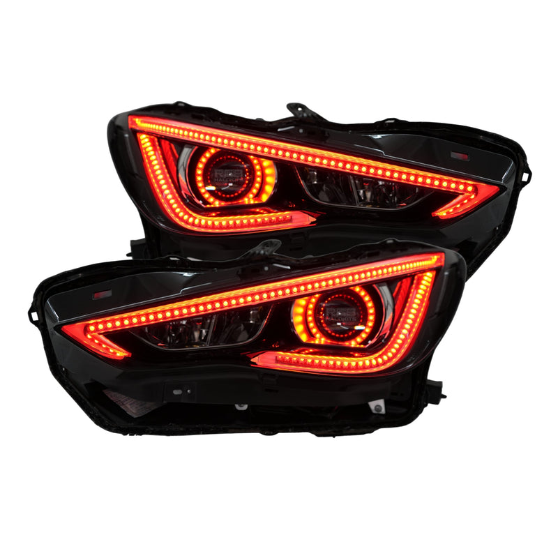 Load image into Gallery viewer, Infiniti Q60 Multicolor Flow DRL Boards (2016-2022)

