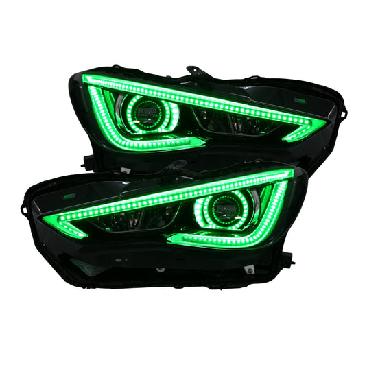Infiniti Q60 Multicolor Flow DRL Boards (2016-2022)