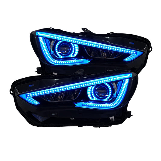 Infiniti Q60 Multicolor Flow DRL Boards (2016-2022)
