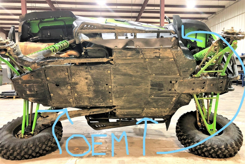 Load image into Gallery viewer, Trail Armor Full Skid Plate for Kawasaki KRX 1000

