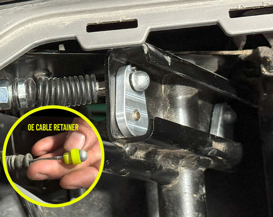 Shift Cable Retainer - 2021+ Pro R
