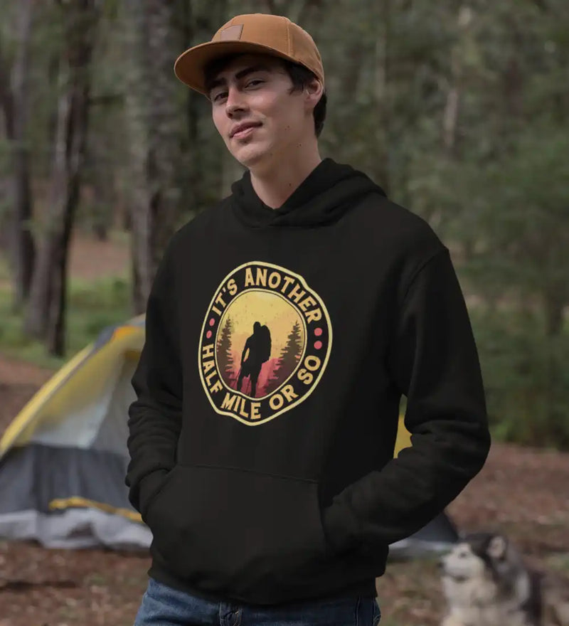 Load image into Gallery viewer, It&#39;s Another Half Mile Or So Unisex Hoodie
