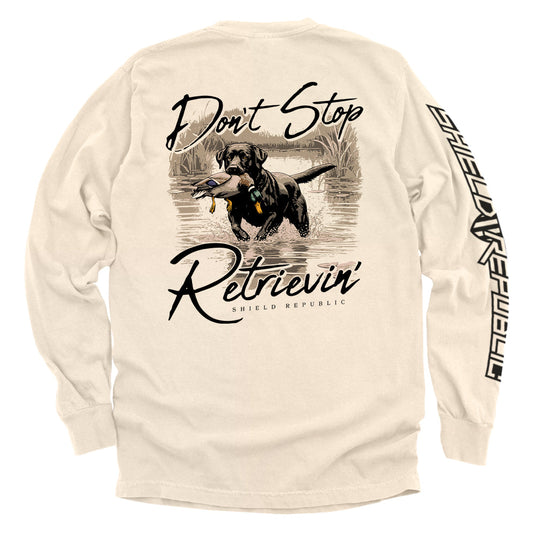 Don't Stop Retrievin' Black Lab