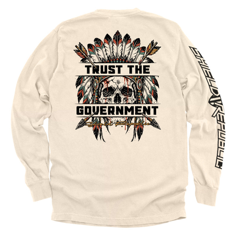 Load image into Gallery viewer, Trust the Government (Native Skull)
