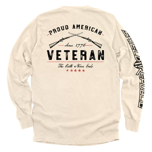 Proud American Veteran The Oath Never Ends