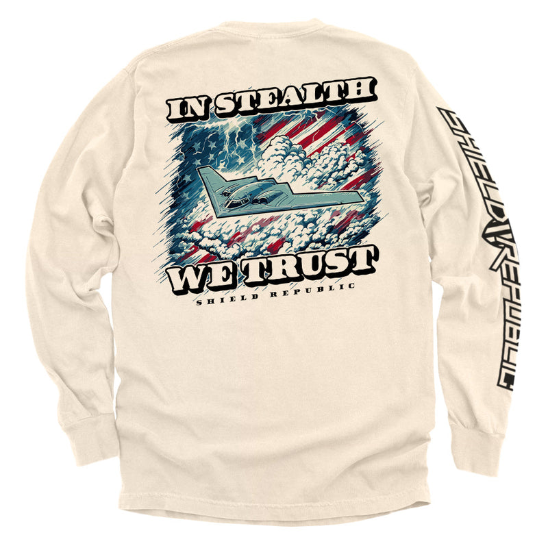 Load image into Gallery viewer, In Stealth We Trust (Black)
